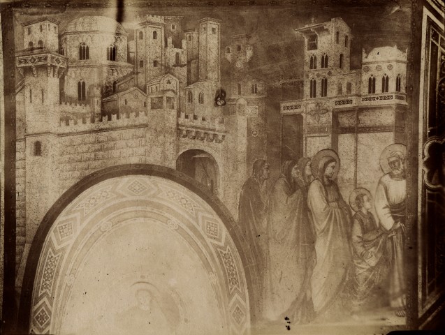 Carloforti, Gabriele — Giotto di Bondone - bottega - sec. XIV - Ritorno di Gesù a Betlemme dopo la disputa — insieme